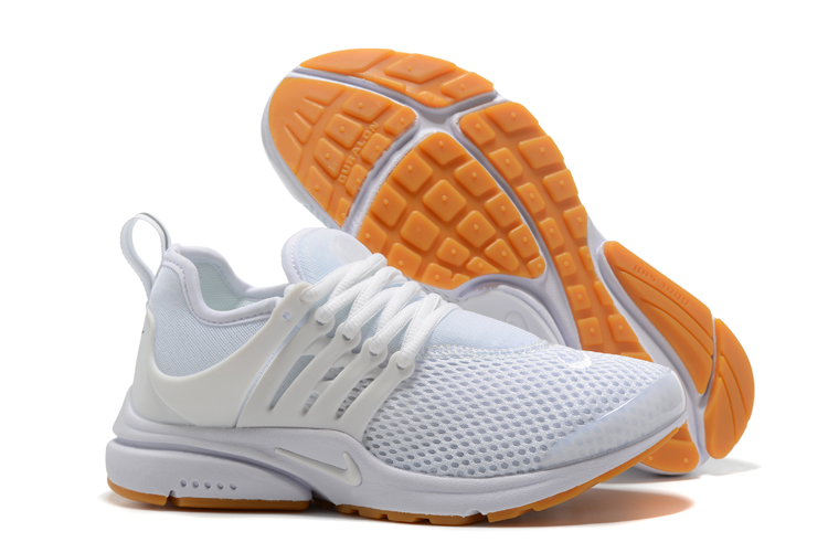 New Women Nike Air Presto 1 White Gum Sole Shoes